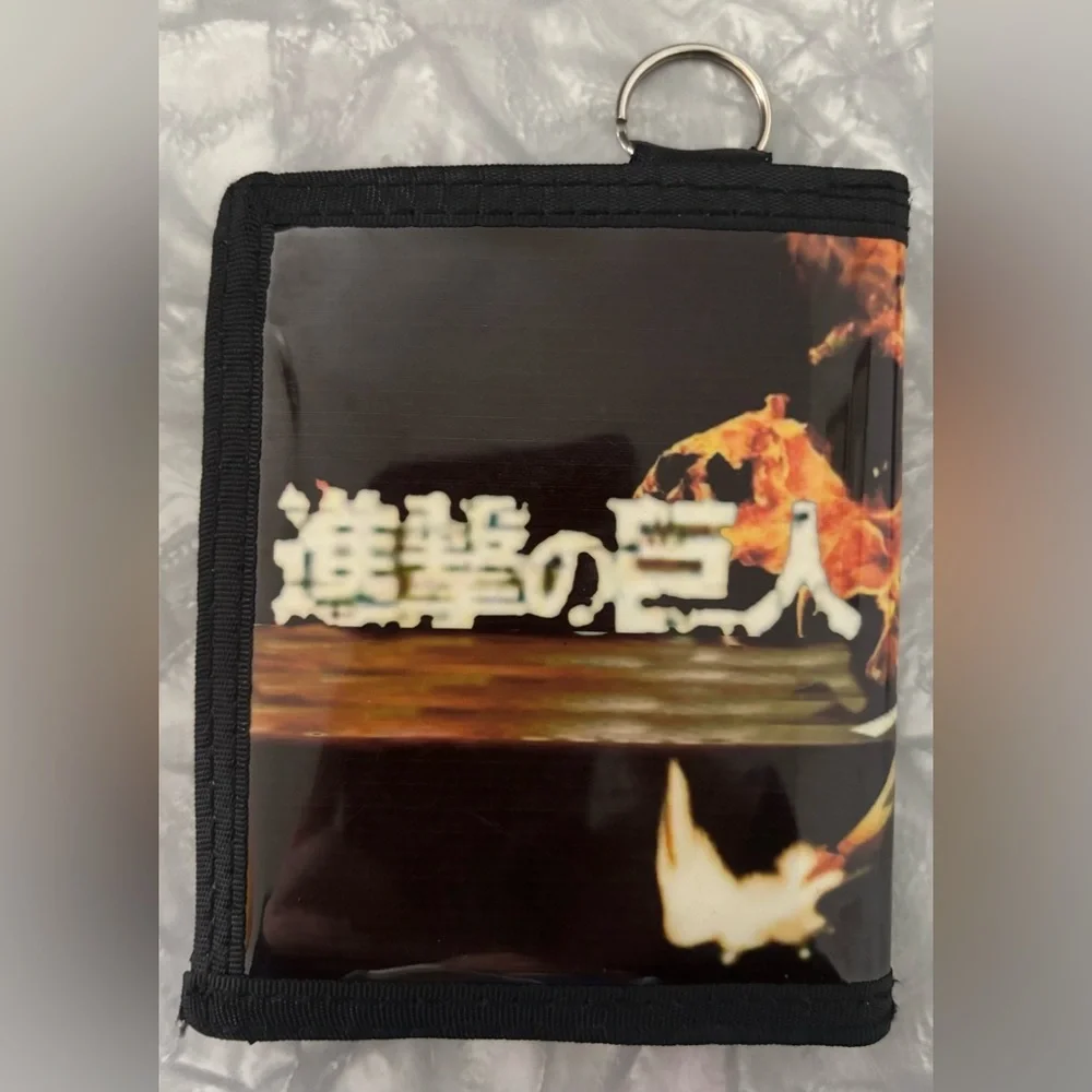 Attack on Titan Trifold Velcro Wallet Anime